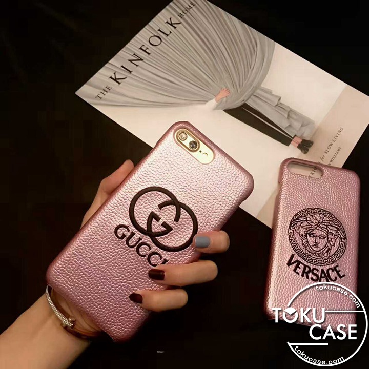 GUCCI iphone8 カバー ピンク