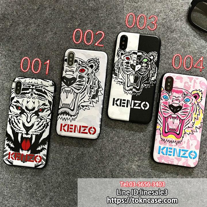 KENZO iphoneXケース タイガー