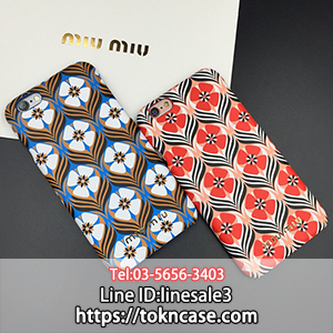 MIUMIU iPhone6sケース 花柄