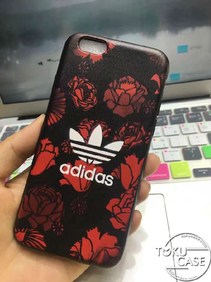 アディダス iphone8plus ケース 熱感変色