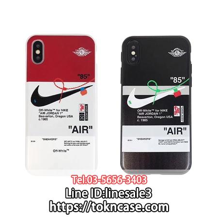 off-white nike iPhoneXS/X ケース ソフト