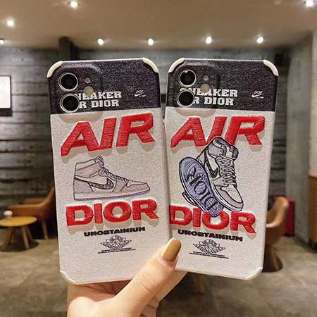Dior Air Jordan ケース iPhone12 Mini コラボ