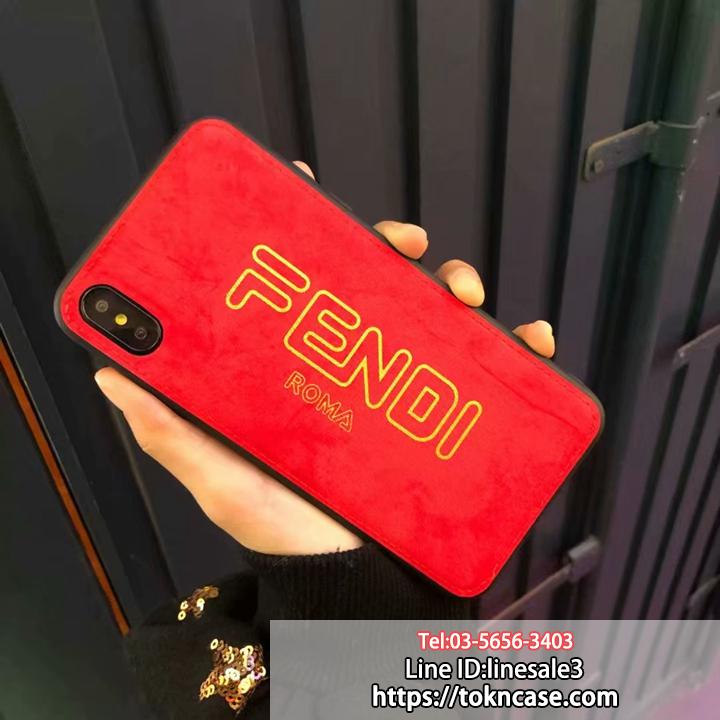 FENDI iPhoneX カバー 背面