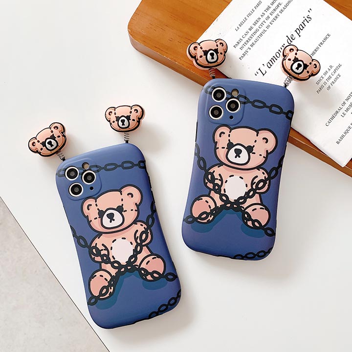 iPhone12 Pro Maxケース 熊