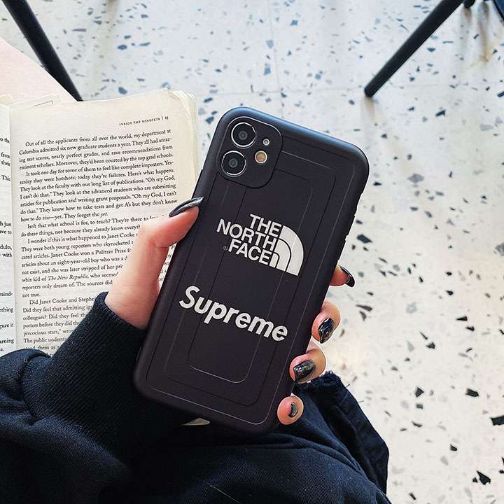 iPhone12ケース Supreme 黒