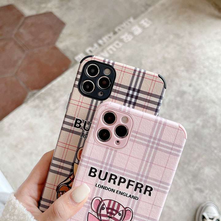 アイフォン x携帯ケースアニメ風burberry