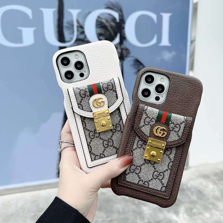 gucci iphone8/8 プラス皮製保護ケース