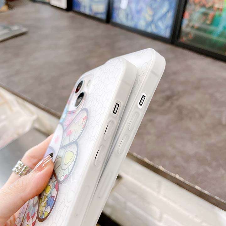 iPhone 7 Plus Murakami Sunflower携帯ケースロゴ付き