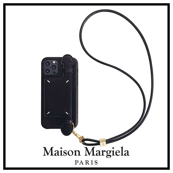 芸能人愛用アイフォン 14maxMaison Margiela携帯ケース