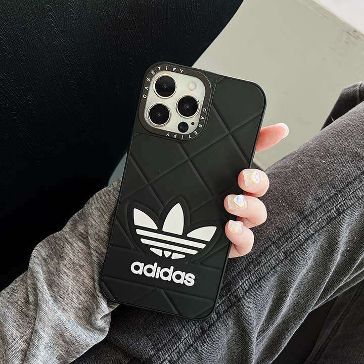 耐衝撃性カバーiPhone 13 mini/13Pro Adidas