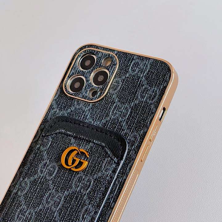 金属ロゴ付きケースiPhone 7 GG