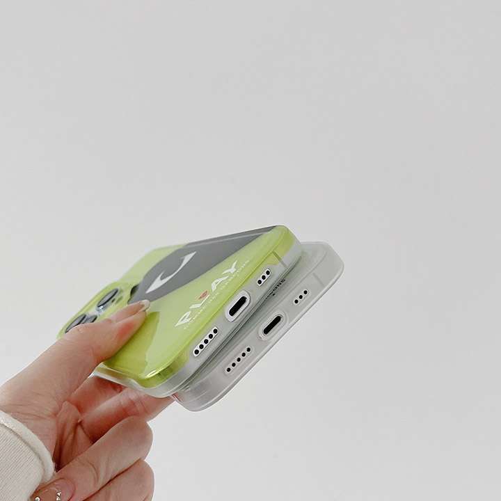 アイフォーン12 pro max/12pro携帯ケースコムデギャルソン半透明