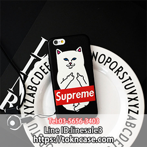 シュプリーム iPhone7ケース 猫