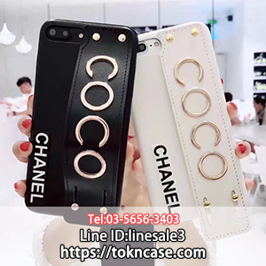 シャネル iphone8ケース iphone8PLUSケース ジャケット iphoenX カバー CHANEL ハンドベルト付き アイフォン7ケース おしゃれ iphone7plusレザーケース 可愛い スマホケース 送料無料